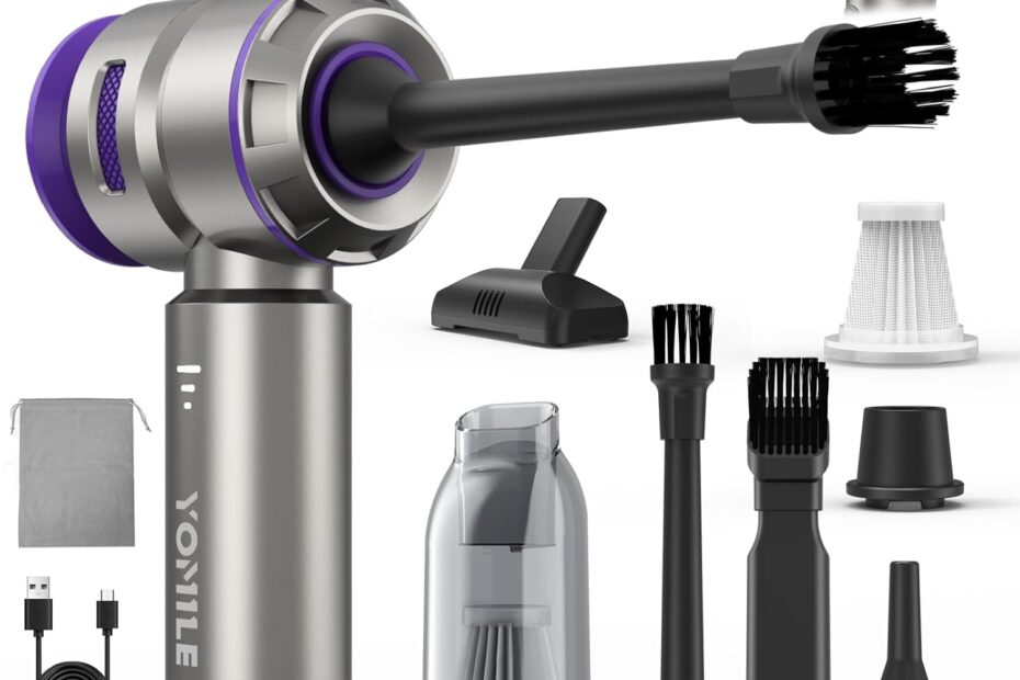 Unleash Power and Versatility: The Ultimate 2-in-1 Electric Air Duster & Car Vacuum Review