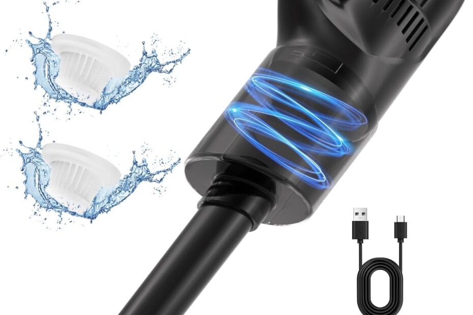 Unleash Power Anywhere: The Ultimate Handheld Cordless Vacuum for Your Home and Car!