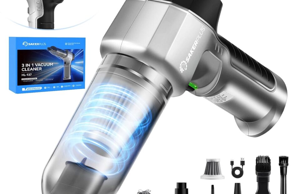 Unleash Powerful Cleaning: The 3-in-1 Mini Vacuum Cleaner Review