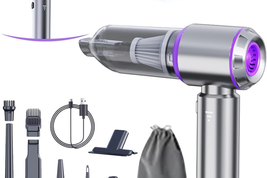 Unleash Powerful Cleaning: The Ultimate 4-in-1 Portable Car Vacuum Review