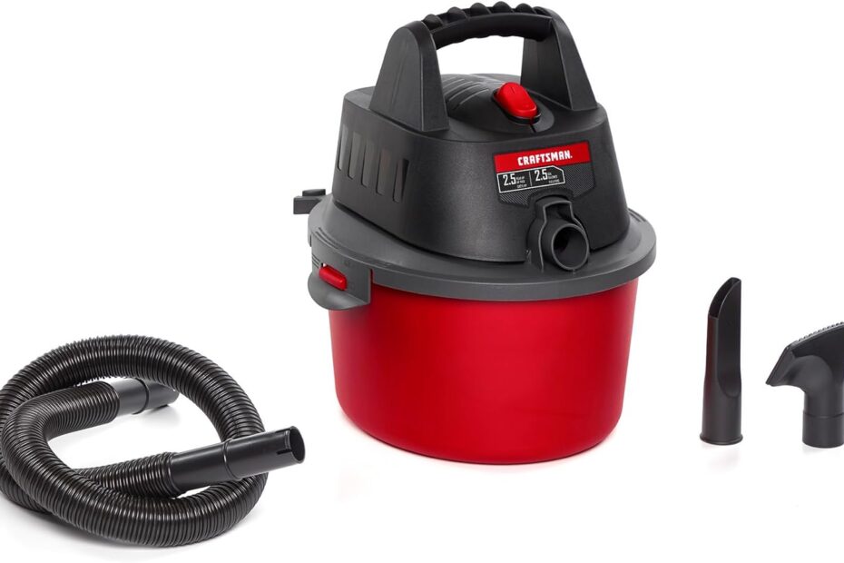 Unleash Powerful Cleanup: CRAFTSMAN 2.5 Gallon Wet Dry Vac Review