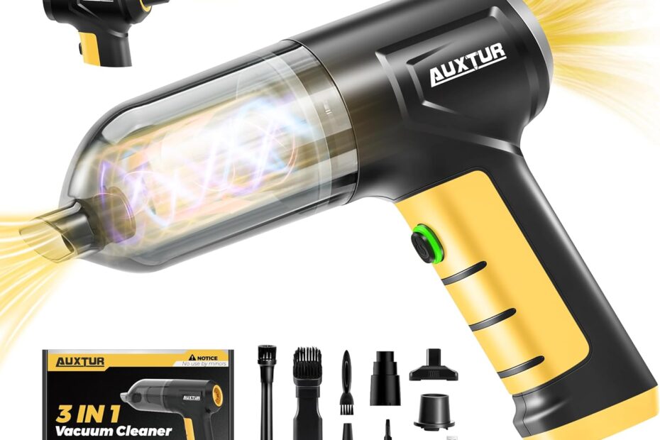 Unleash Super Suction: The Ultimate 3-in-1 Handheld Car Vacuum Cleaner Review