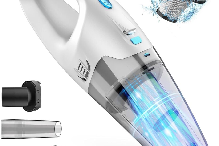 Unleash the Clean: Review of the Cordless Handheld Vacuum with Powerful Suction
