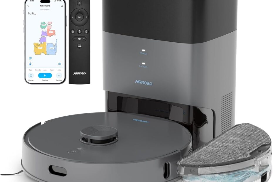 Unleash the Power of Clean: AIRROBO T25+ Robot Vacuum & Mop Combo Review