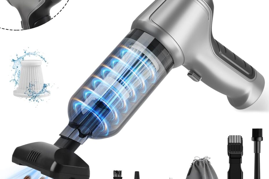 Unleash the Power: Review of the 12000PA Cordless Handheld Vacuum for Car and Home!