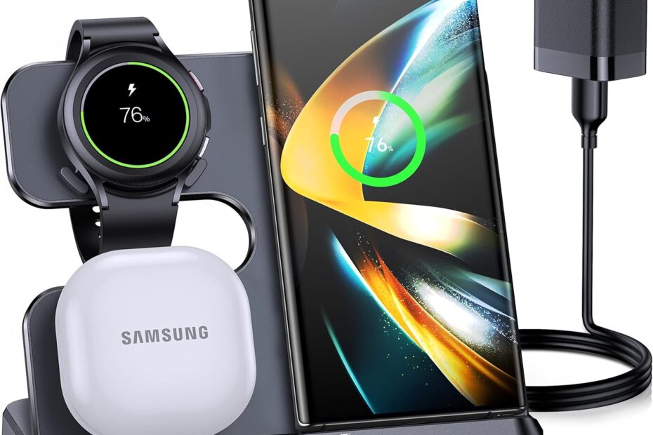 Unleash the Power: Review of the 3-in-1 Fast Wireless Charger for Samsung Devices