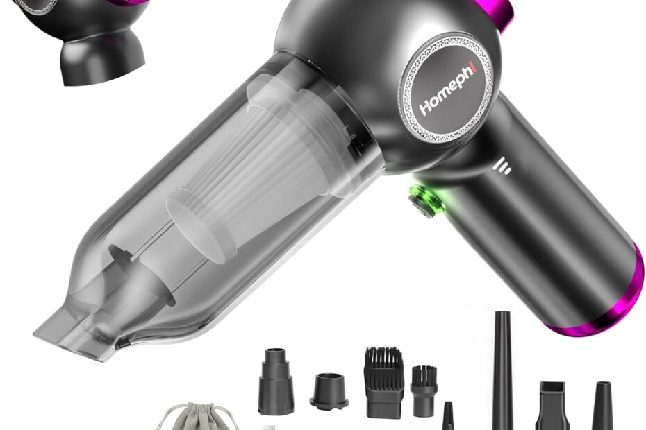 Unleash the Power: The Ultimate Portable Car Vacuum Cleaner You Need!