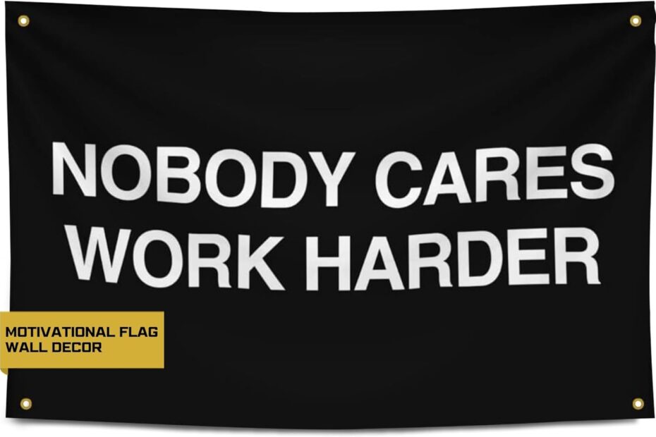 Unleash Your Drive: The Gold Trident Motivational Gym Banner Review