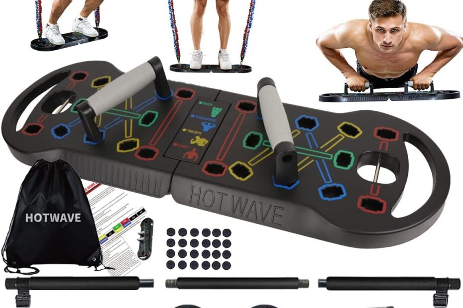 Unleash Your Fitness Potential: A Review of the HOTWAVE 20-in-1 Home Workout Equipment