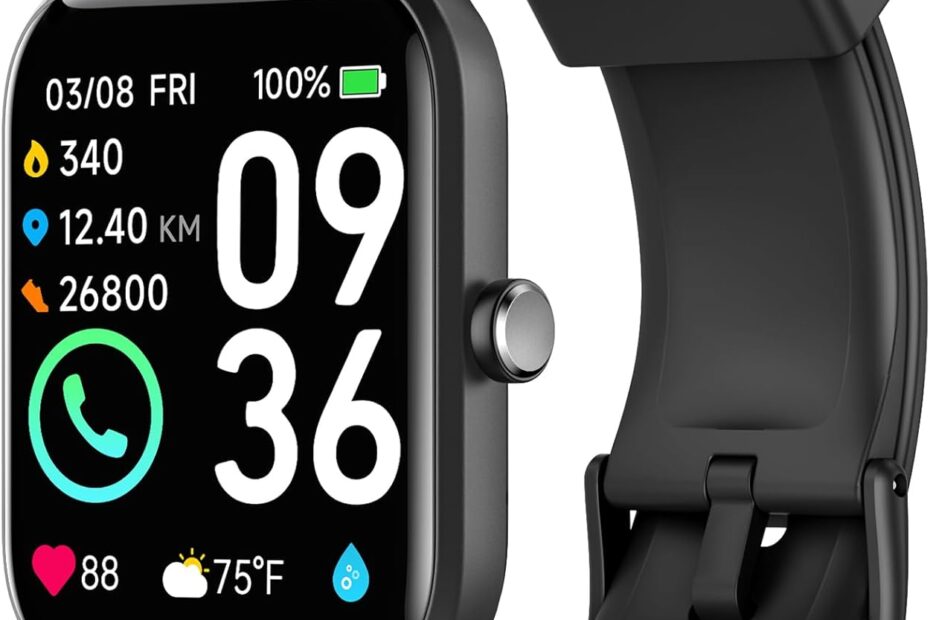 Unleash Your Fitness: The Ultimate Smart Watch for Men with Alexa and Advanced Tracking!