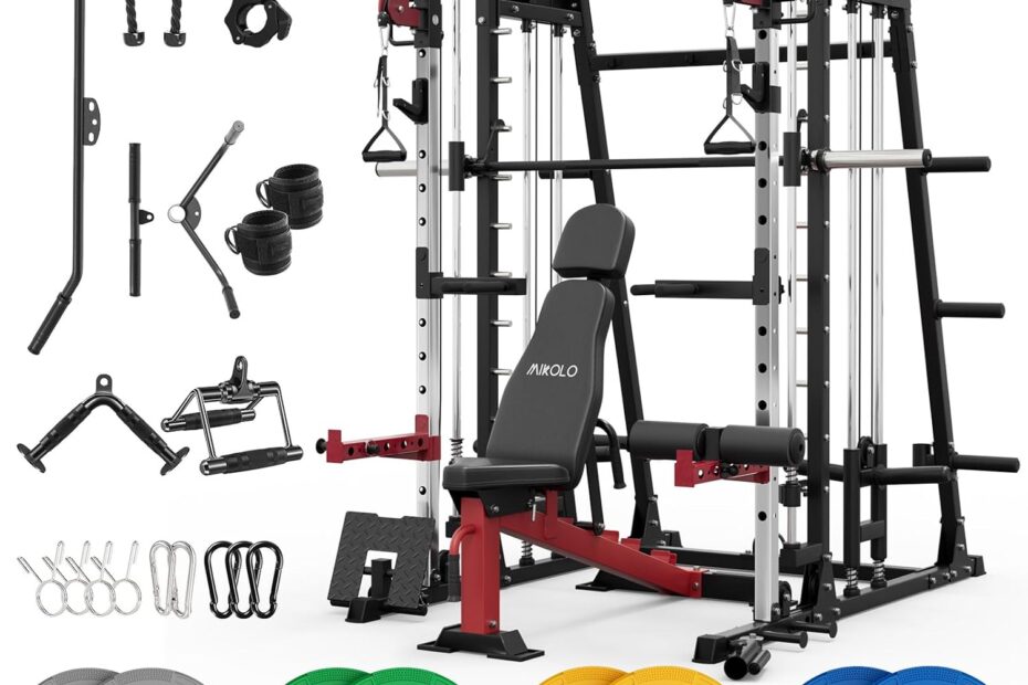 Unleash Your Fitness with the Mikolo Smith Machine: The Ultimate Home Gym Solution!