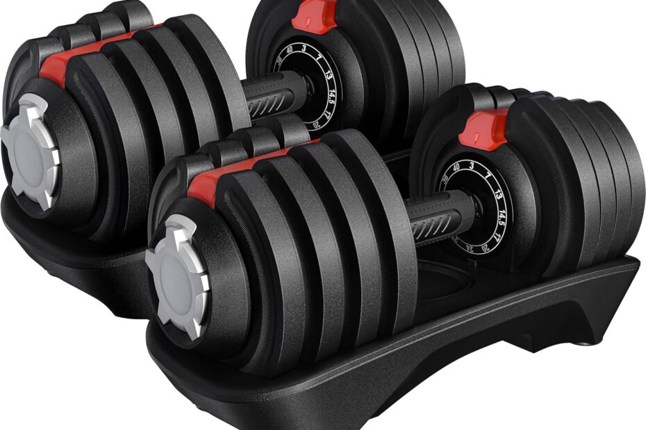 Unleash Your Strength: A Review of the Yaheetech Adjustable Dumbbell Set
