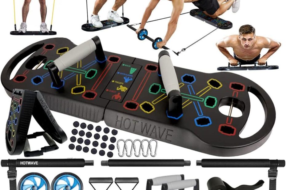 Unleash Your Strength: Review of the HOTWAVE 20-in-1 Push Up Board
