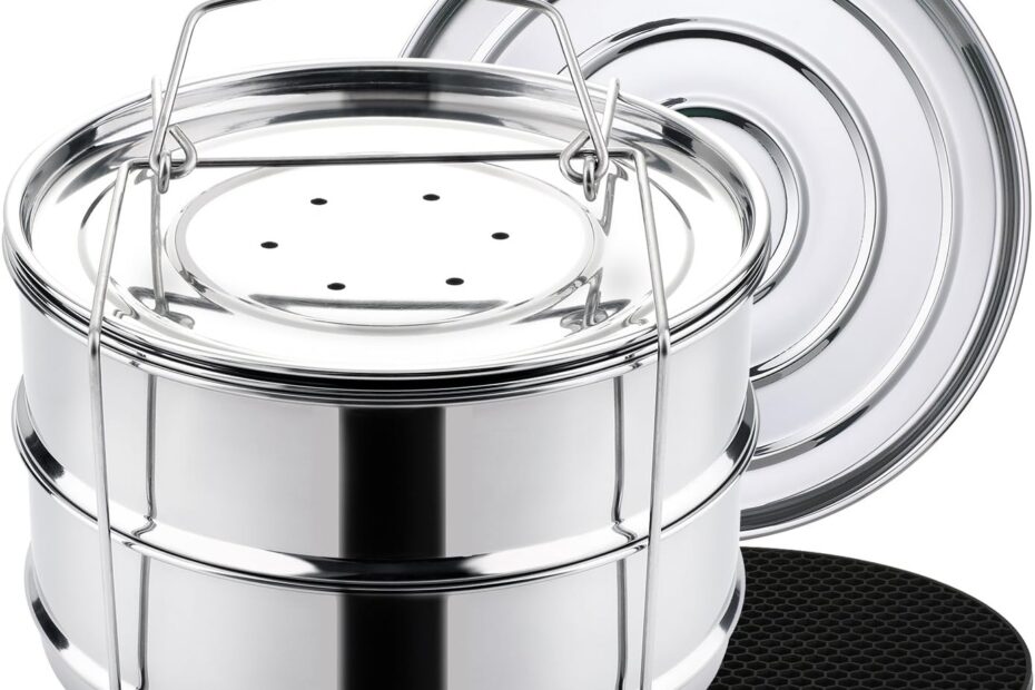 Unlock Culinary Creativity: Aozita Stackable Steamer Insert Pans Review for Instant Pot Enthusiasts!