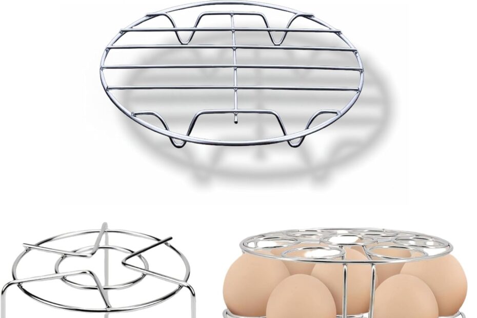 Unlock Culinary Creativity: The Ultimate 304 Stainless Steel Steam Rack Set for Your Instant Pot!