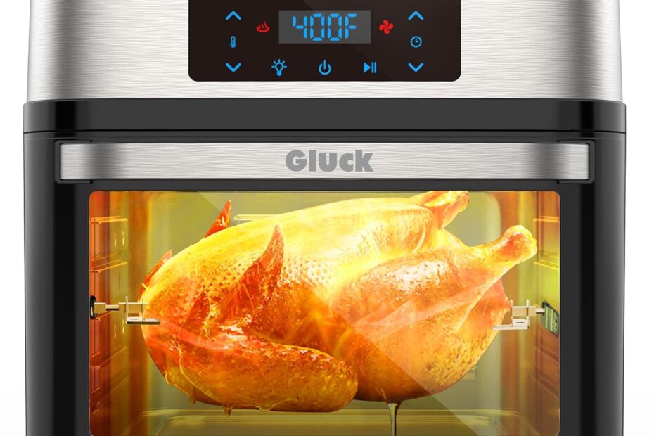 Unlock Culinary Delights: A Comprehensive Review of the GLUCK 20QT Air Fryer Oven & Rotisserie