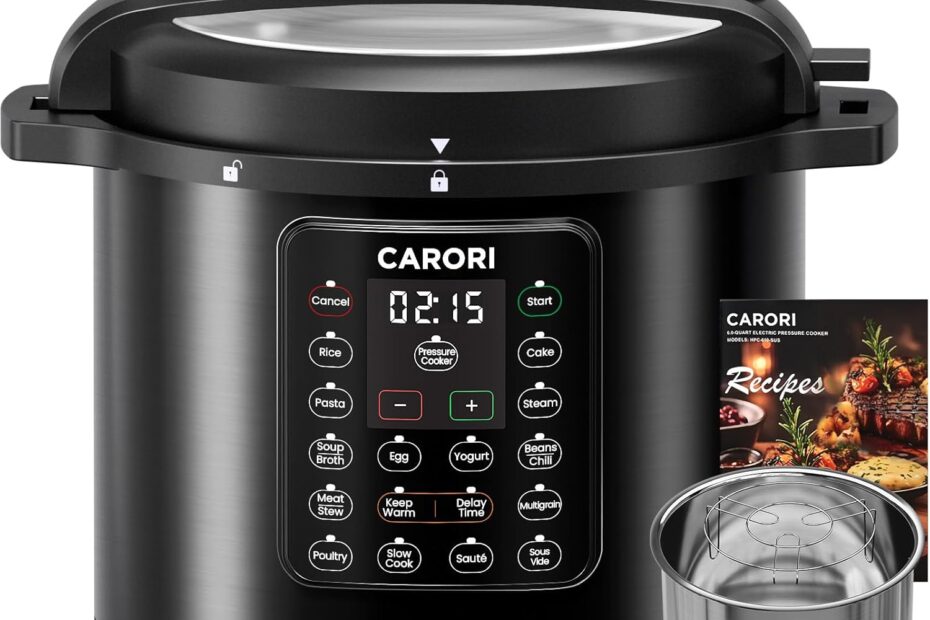 Unlock Culinary Magic: 1200W 12-in-1 Electric Pressure Cooker Review