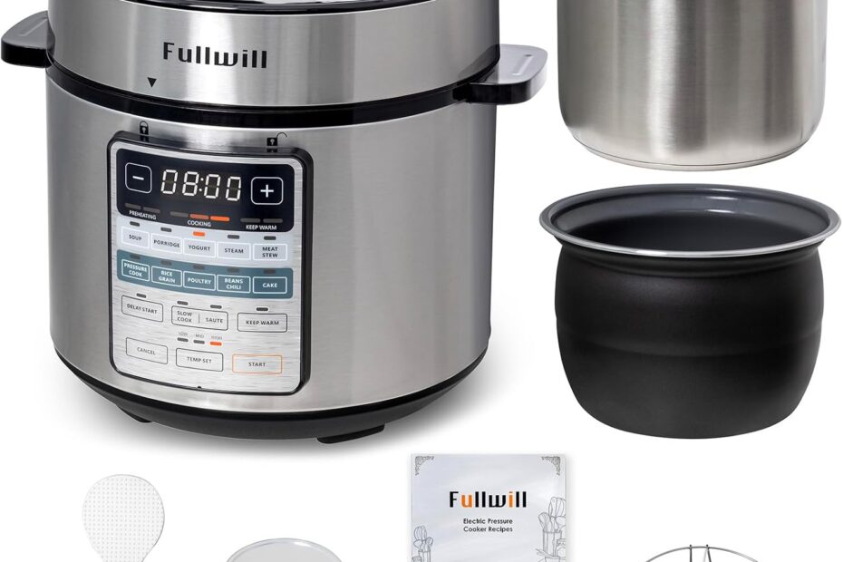 Unlock Culinary Magic: Fullwill 6QT Electric Pressure Cooker Review