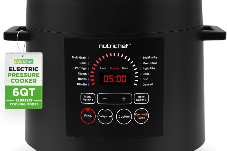 Unlock Culinary Magic: NutriChef Electric Pressure Cooker Review