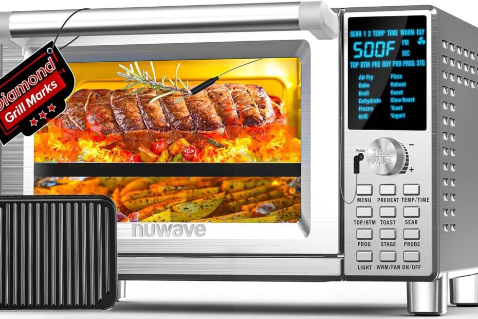 Unlock Culinary Magic: NUWAVE Bravo XL Air Fryer & Toaster Oven Review!