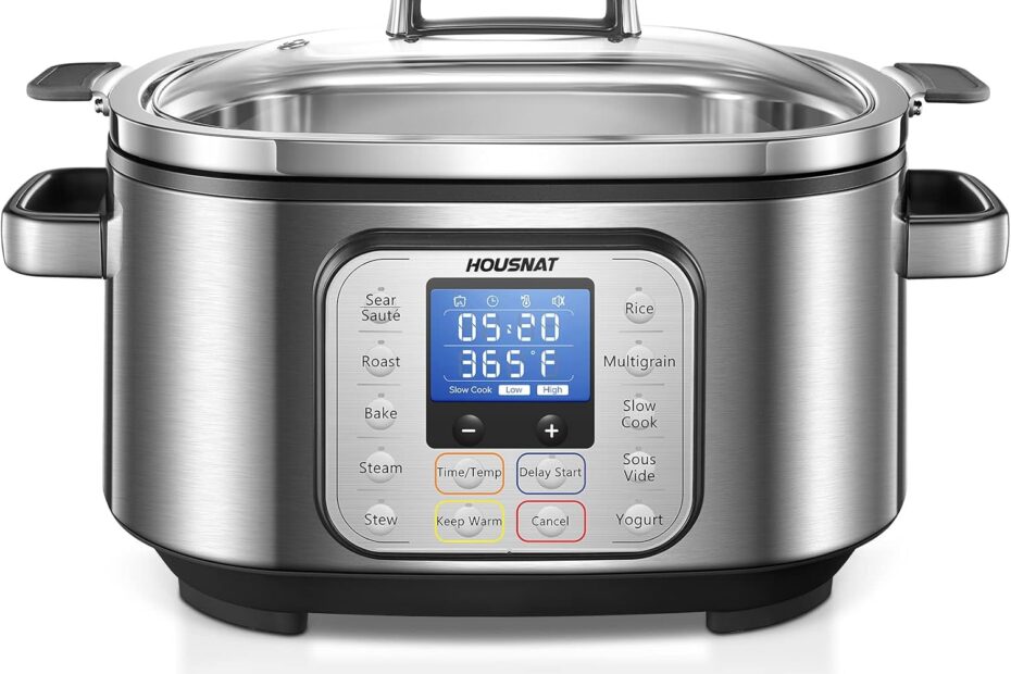 Unlock Deliciousness: HOUSNAT 10 in 1 Slow Cooker Review