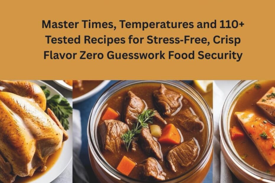 Unlock Deliciousness: Your Ultimate Guide to the Electric Pressure Canner Cookbook