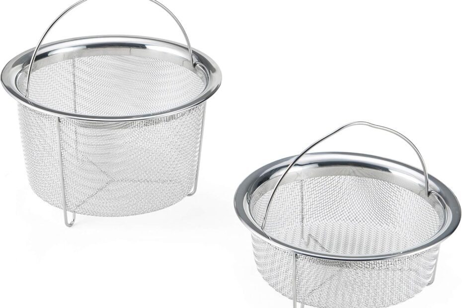 Unlock Healthy Cooking: Review of the Instant Pot Mesh Steamer Basket Set