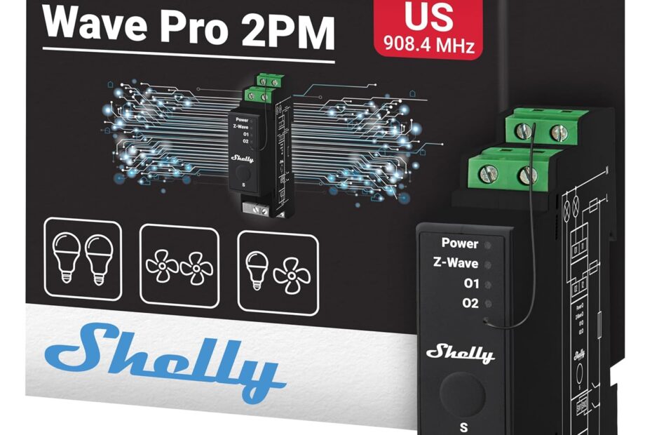 Unlock Smart Home Control with the Shelly Wave Pro 2PM: A Game Changer in Home Automation