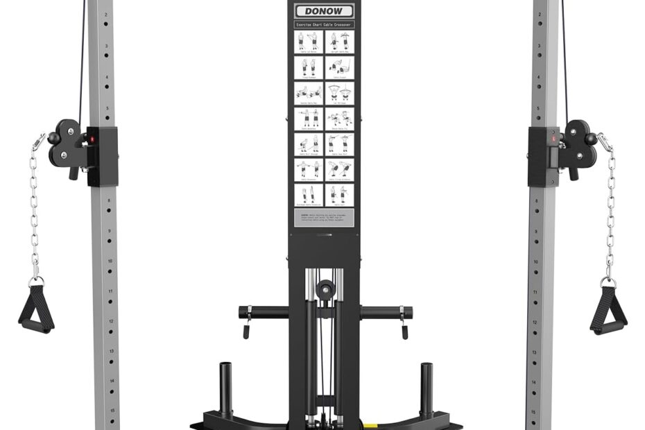 Unlock Your Ultimate Home Workout with the DONOW Cable Crossover Machine!