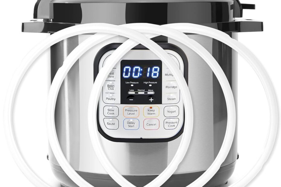 Upgrade Your Cooking: The Ultimate 3-Pack Silicone Sealing Rings for InstaPot!