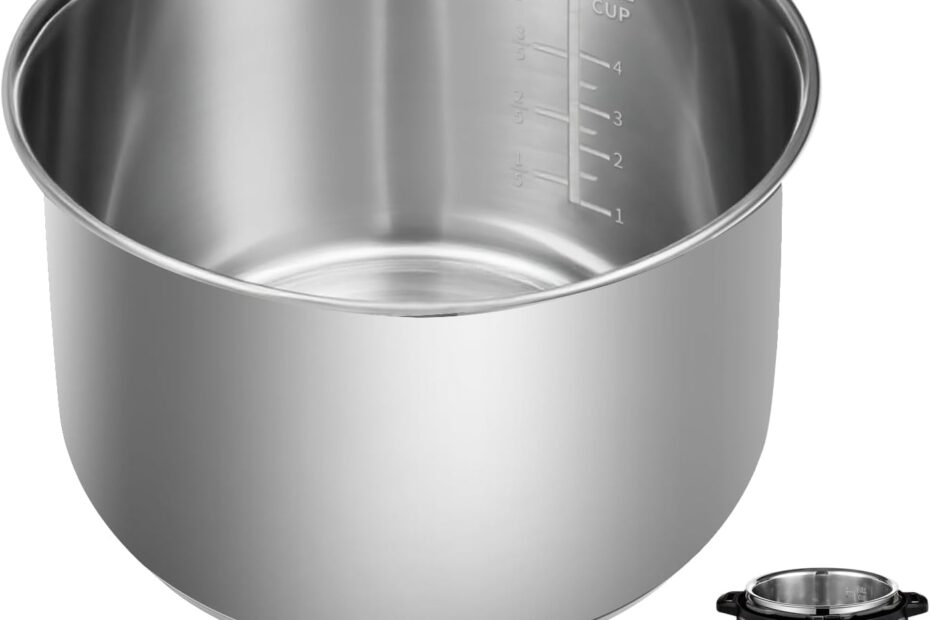 Upgrade Your Cooking: The Ultimate 3QT Stainless Steel Inner Pot for Instant Pot