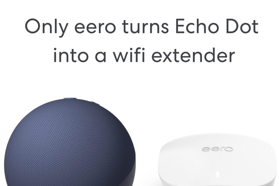 Upgrade Your Smart Home: Echo Dot (5th Gen) Deep Sea Blue Meets eero Mesh Wifi!