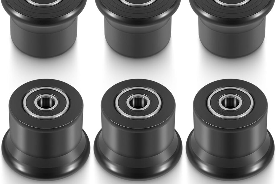 Upgrade Your Workout: 6-Pack Rolling Seat Trolley Wheels for Ultimate Bowflex Experience!