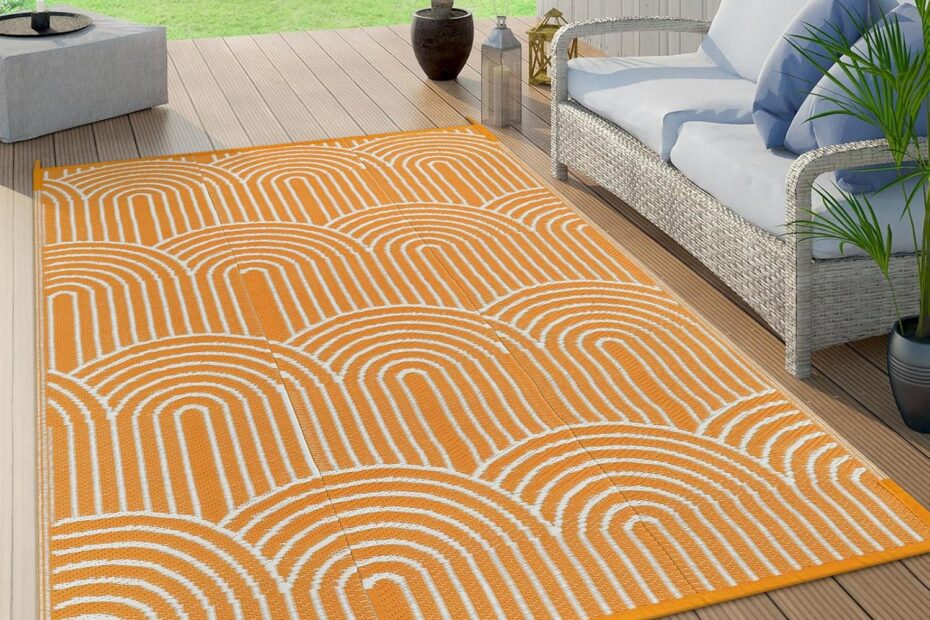 Vibrant Waterproof Outdoor Comfort: Lahome 5x8 Rugs Review
