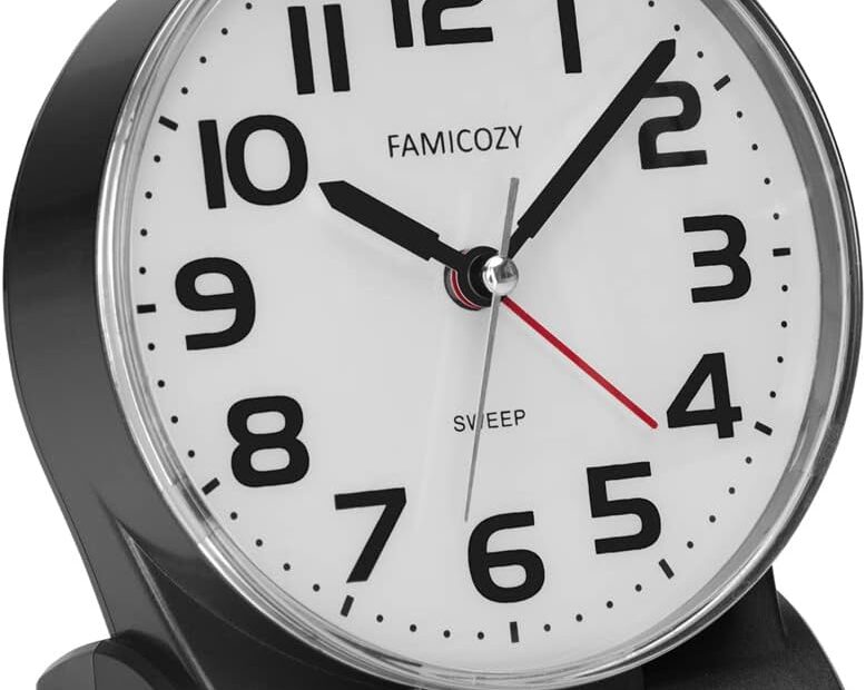 Wake Peacefully: FAMICOZY's 4.5" Silent Alarm Clock Review