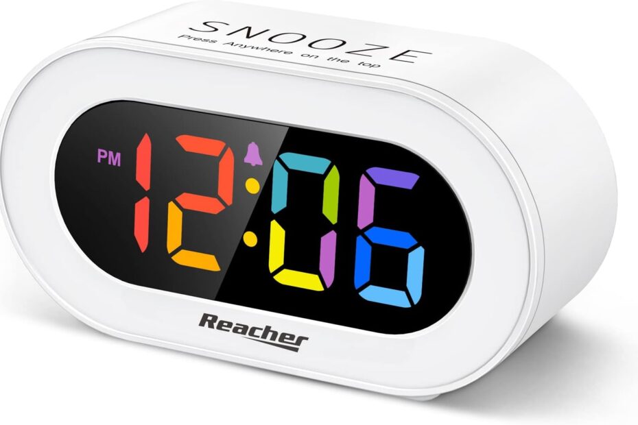 Wake Up Bright: REACHER Colorful LED Alarm Clock Review