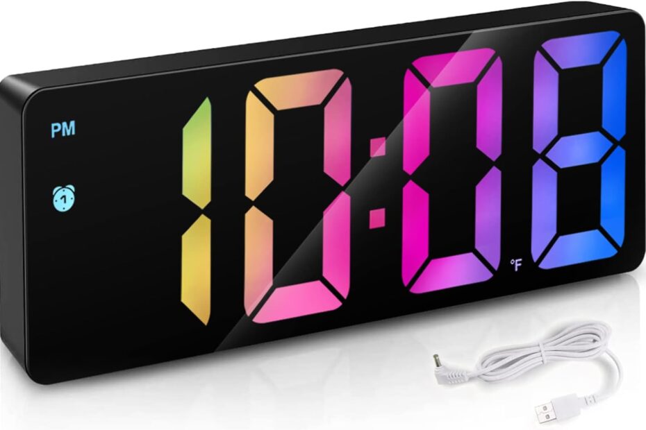 Wake Up Bright: The Ultimate 6.5" Colorful Alarm Clock Review