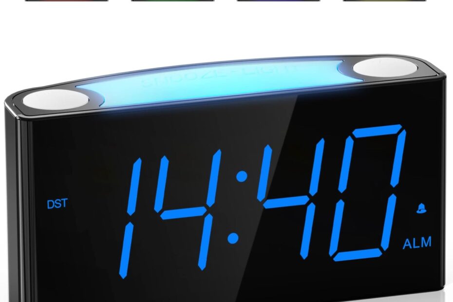 Wake Up Bright: The Ultimate Digital Alarm Clock for All Ages!
