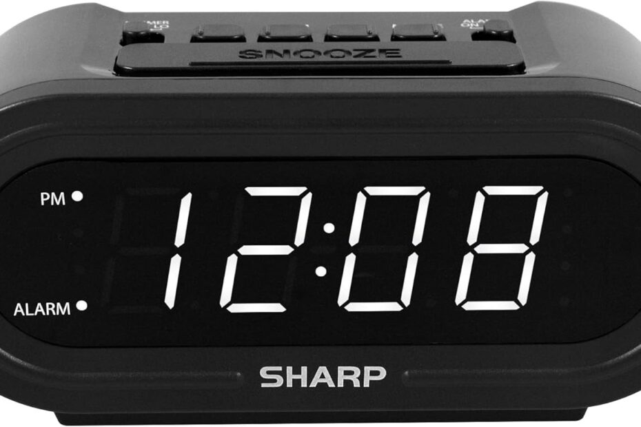 Wake Up Effortlessly: Review of the SHARP AccuSet Smart Alarm Clock