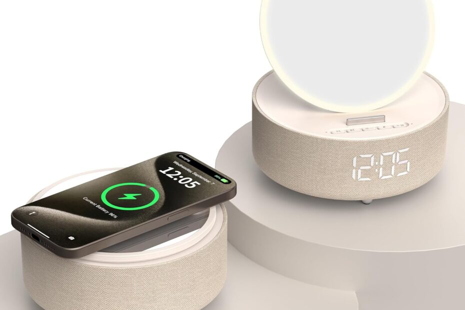 Wake Up in Style: The COLSUR Bluetooth Speaker Alarm Clock Review