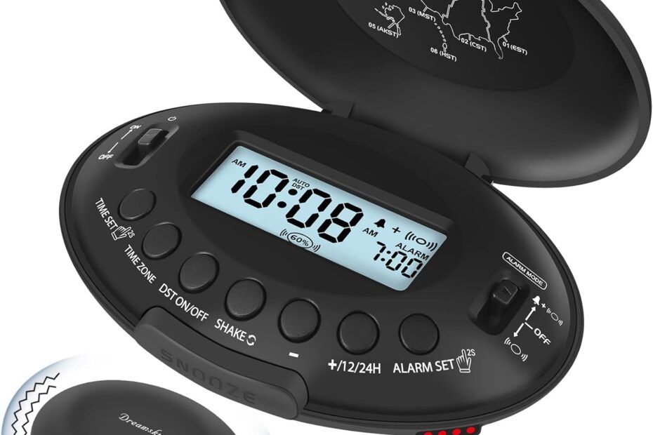 Wake Up Like Never Before: DreamSky Vibrating Alarm Clock Review for Heavy Sleepers