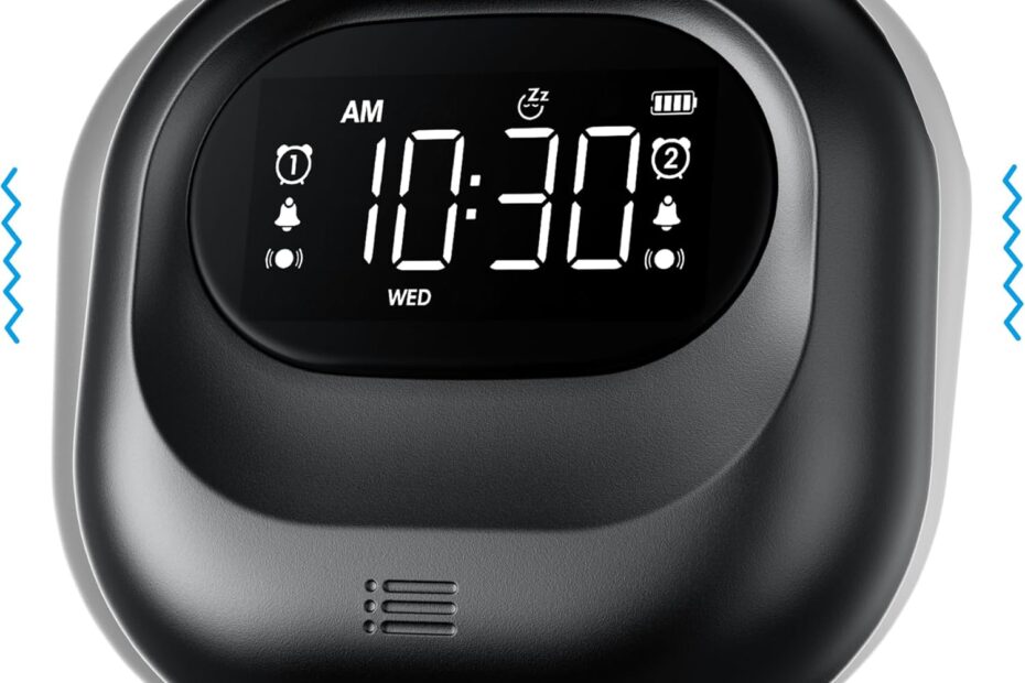 Wake Up Right: Review of the Mesqool Vibrating Alarm Clock for Heavy Sleepers