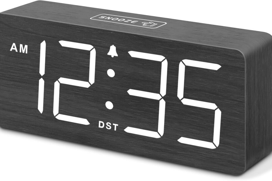 Wake Up Right: The DreamSky Wooden Digital Alarm Clock Review