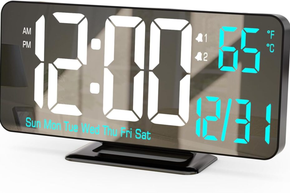 Wake Up Right: The KOSUMOSU Digital Alarm Clock Review!