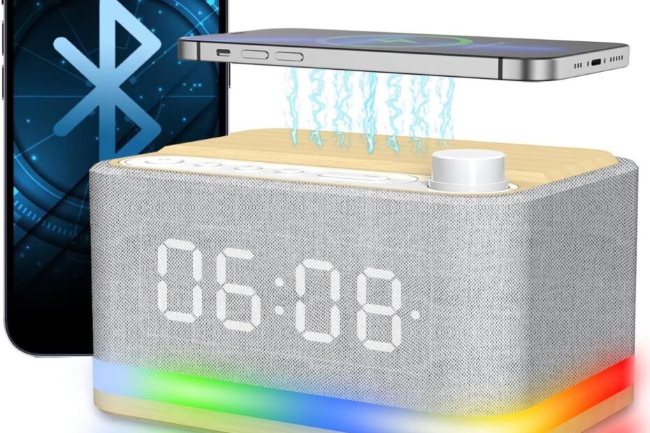 Wake Up Right: The Ultimate Review of the 2025 Smart Alarm Clock with Wireless Charging & White Noise!
