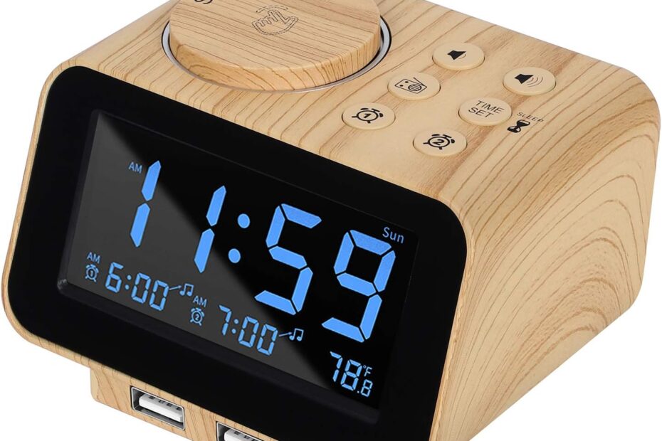 Wake Up Right: USCCE Digital Alarm Clock Radio Review - Your Perfect Morning Companion!