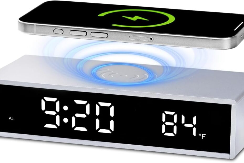 Wake Up Smart: Review of the Sleek Digital Alarm Clock with Fast Wireless Charging