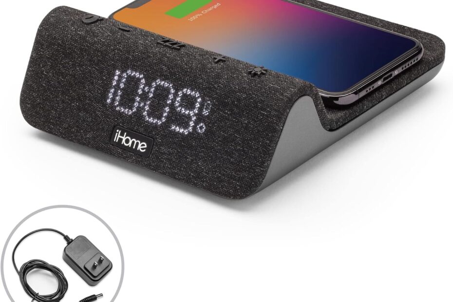 Wake Up to Convenience: iHome Wireless Charger & Alarm Clock Review