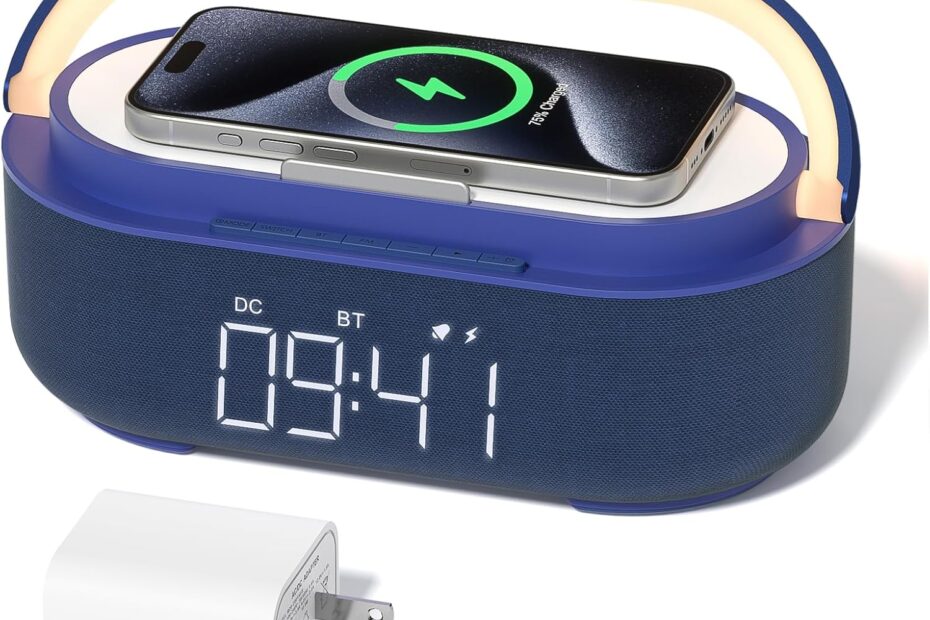 Wake Up to Innovation: Review of the COLSUR 6-in-1 Bluetooth Speaker Alarm Clock!