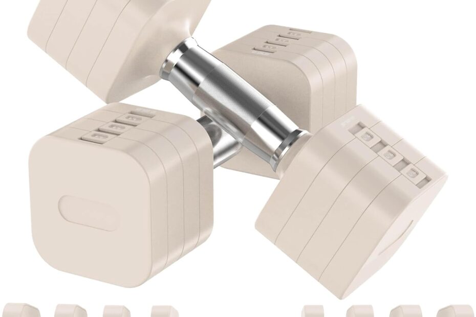 Achieve Your Fitness Goals: Review of the 22LBS Adjustable Dumbbells Set